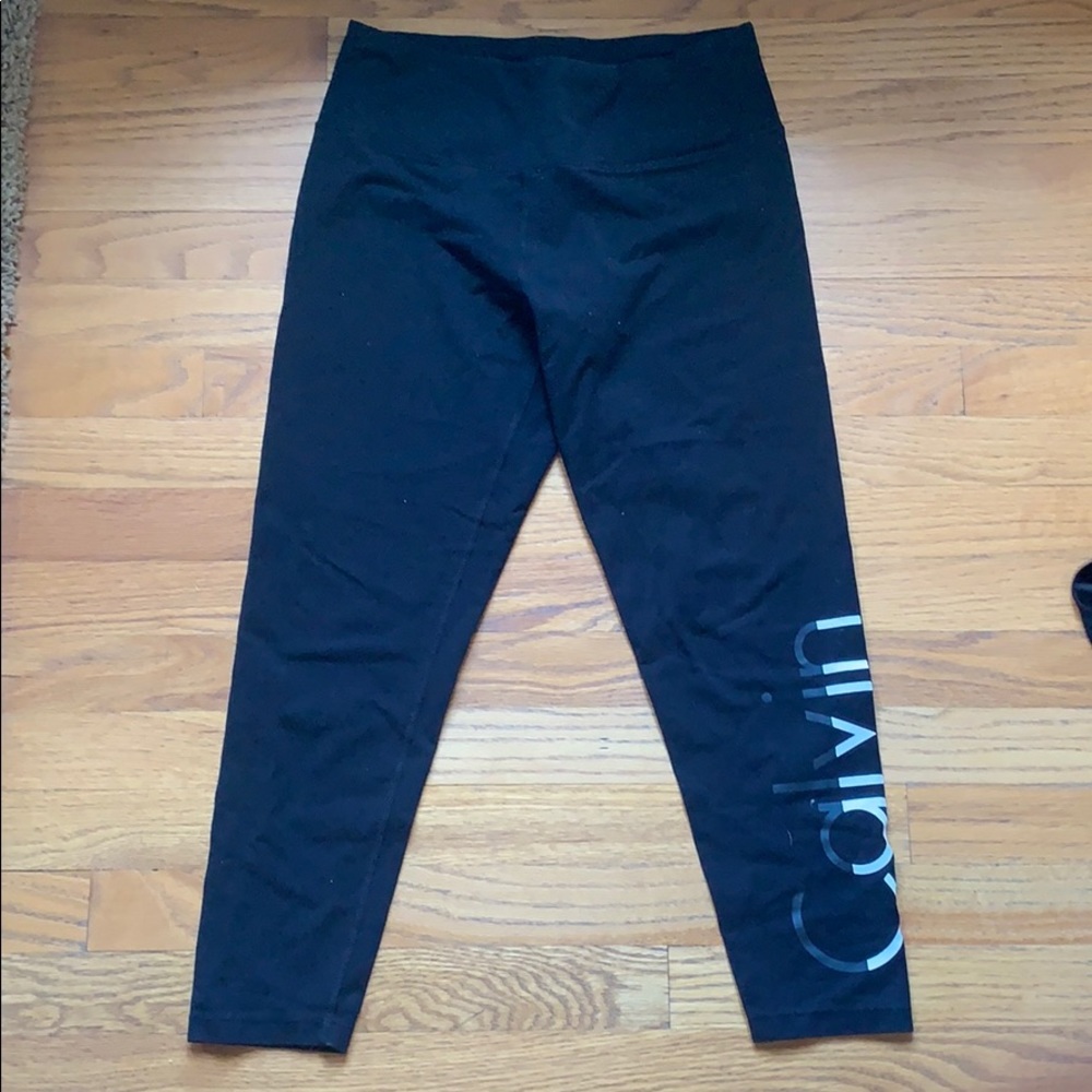 calvin klein crop leggings